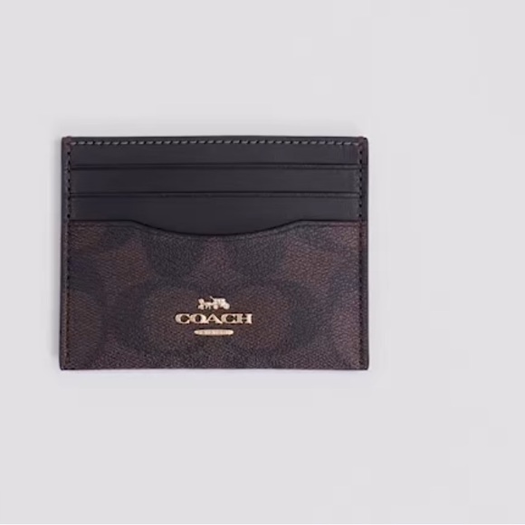 ๐NEWCM COACH CARD HOLDER SKINNY MINI ๐ - Picture 2 of 5